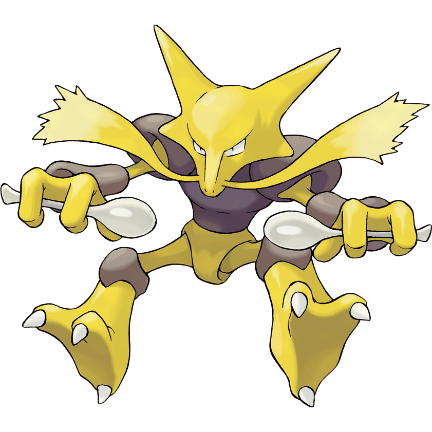 Pokémon Review: Abra, Kadabra, and Alakazam